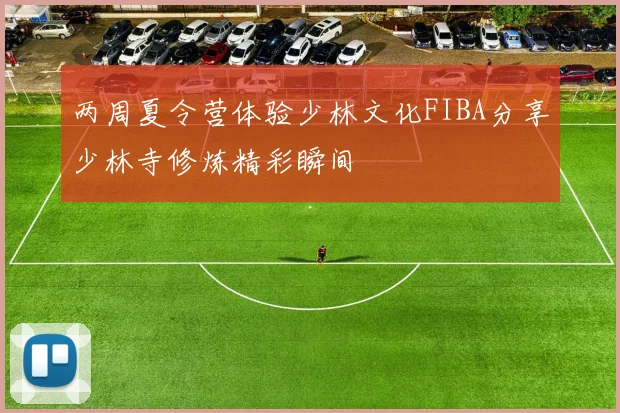 两周夏令营体验少林文化FIBA分享少林寺修炼精彩瞬间
